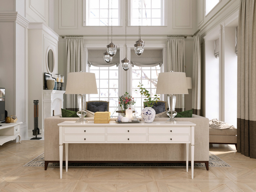 Загородный дом в классическом стиле 370 м.кв