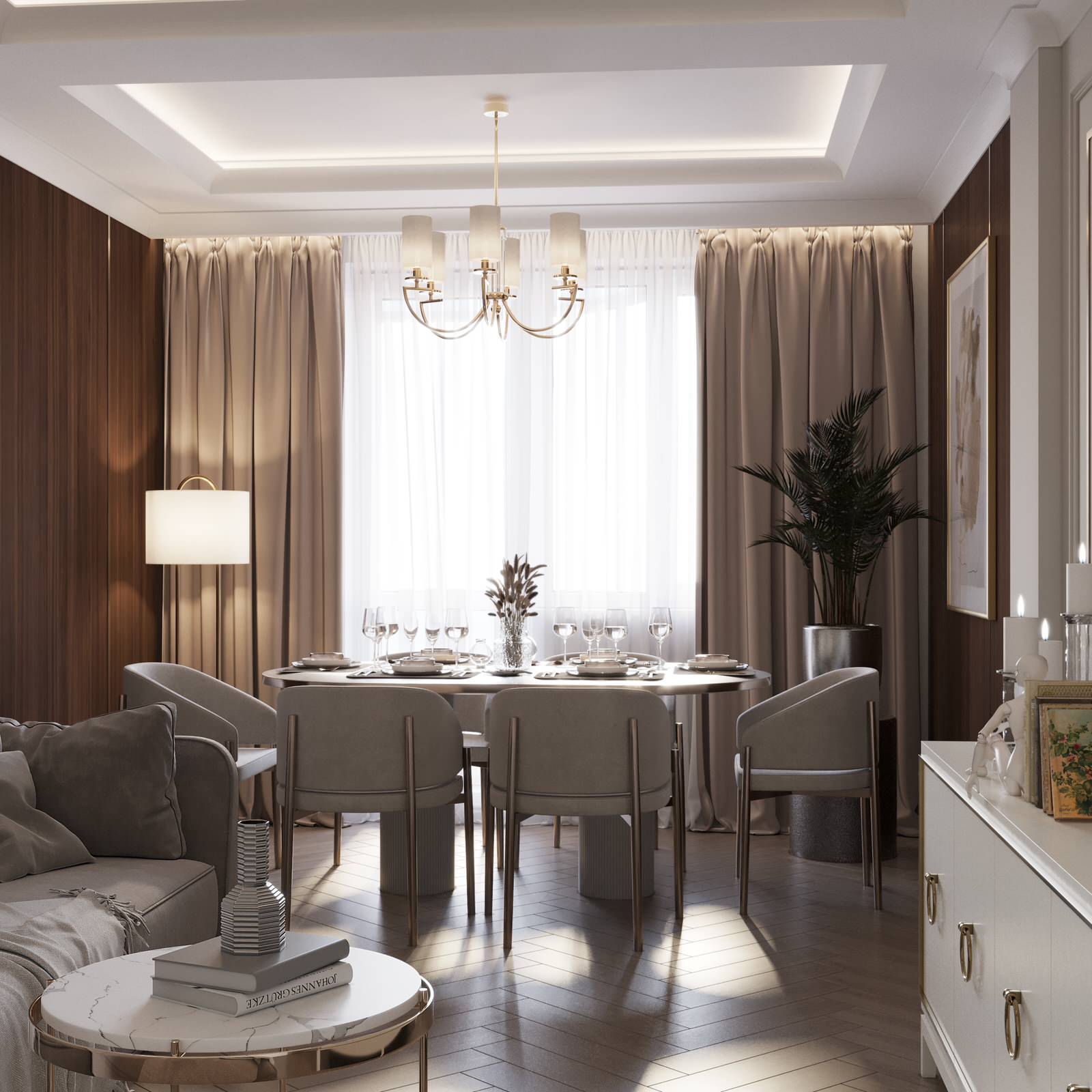 Обложка проекта: 3 комнатная квартира в панельном доме