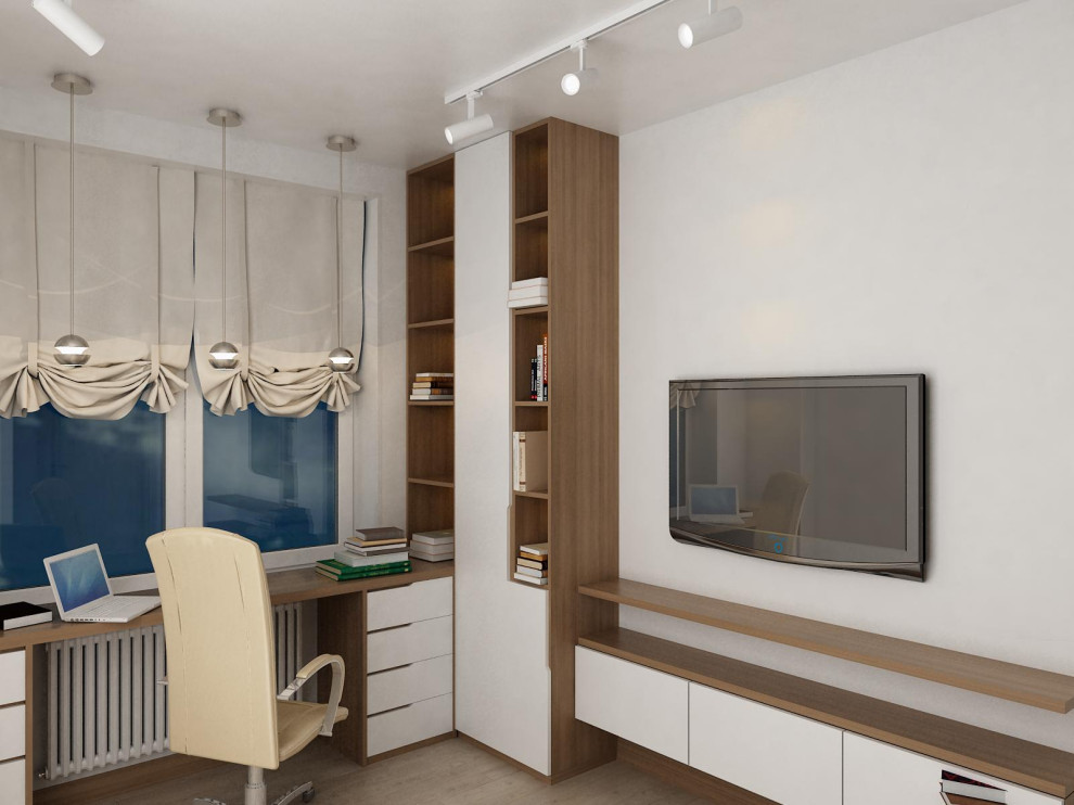 Обложка проекта: Дизайн небольшой квартиры - студии