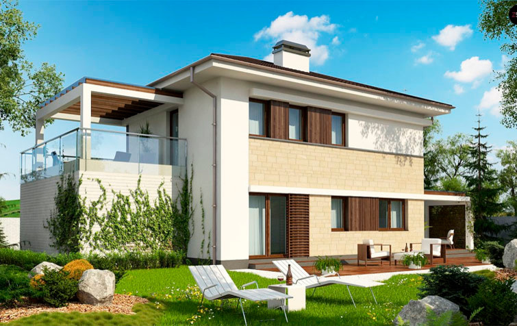 Проект дома Империя Hz-63