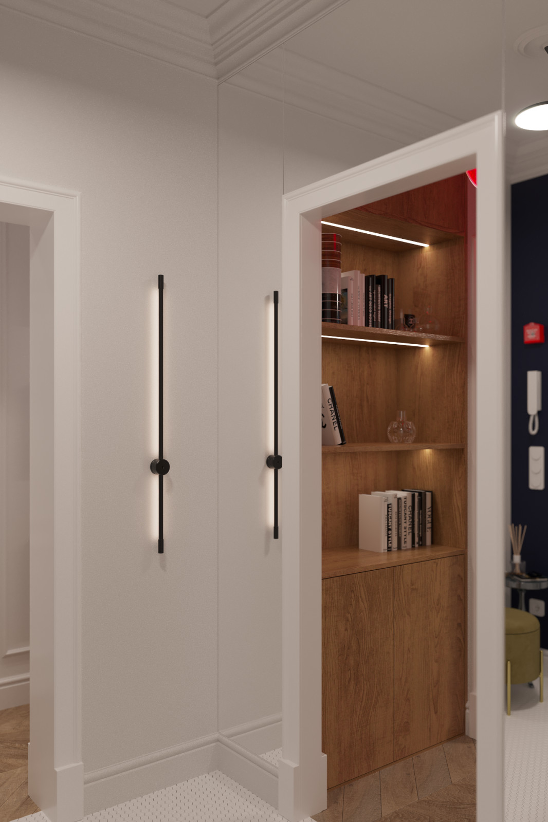 Проект интерьера квартиры "DANSE"