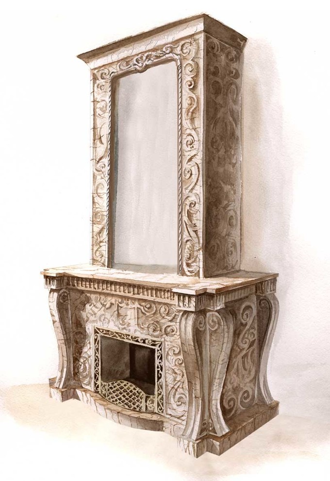 Обложка проекта: Эскизы для каминов