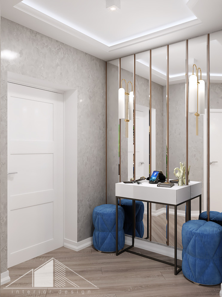 Дизайн интерьера трехкомнатной квартиры в Минске по ул. Ложинская