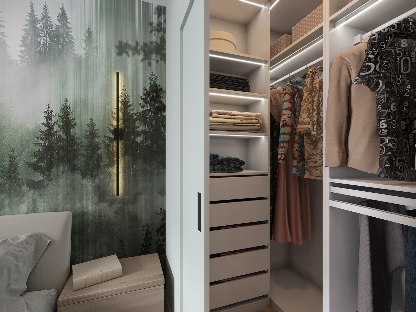 Обложка проекта: Дизайн-проект квартиры 42,5 м² в ЖК "OK!LAND" | Тюмень