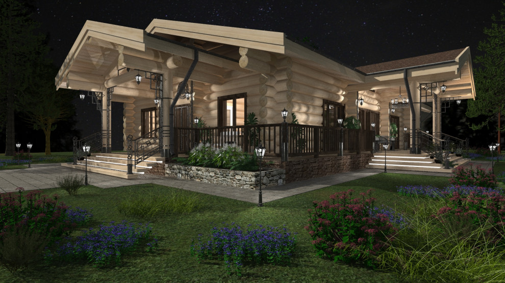 ДОМ В СОСНОВОМ ЛЕСУ