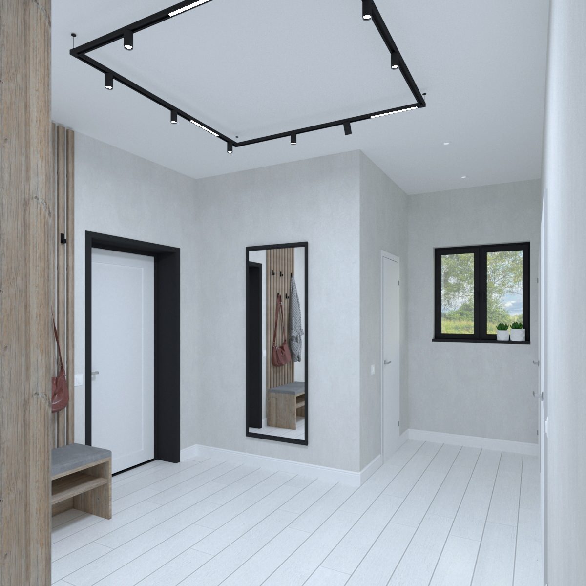 Комната отдыха в банном комплексе загородного дома