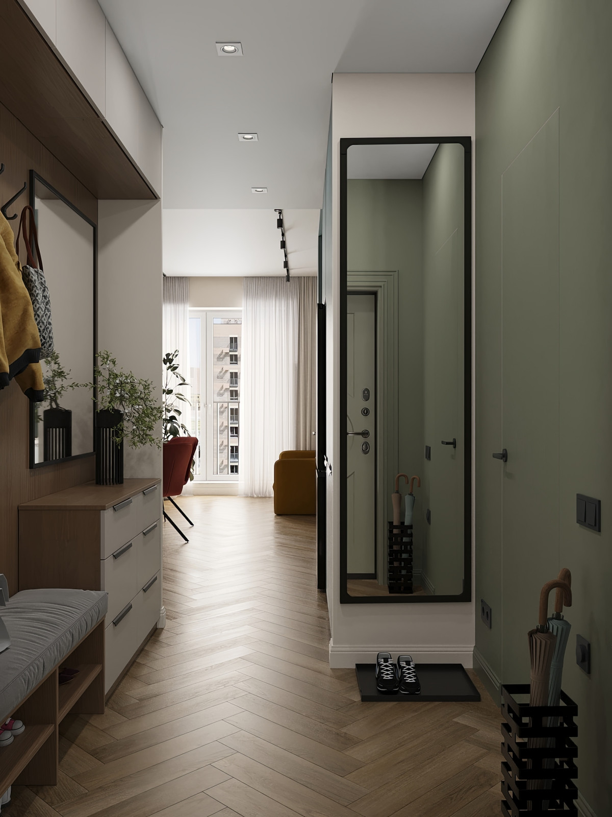 Яркая и свежая квартира в Москве