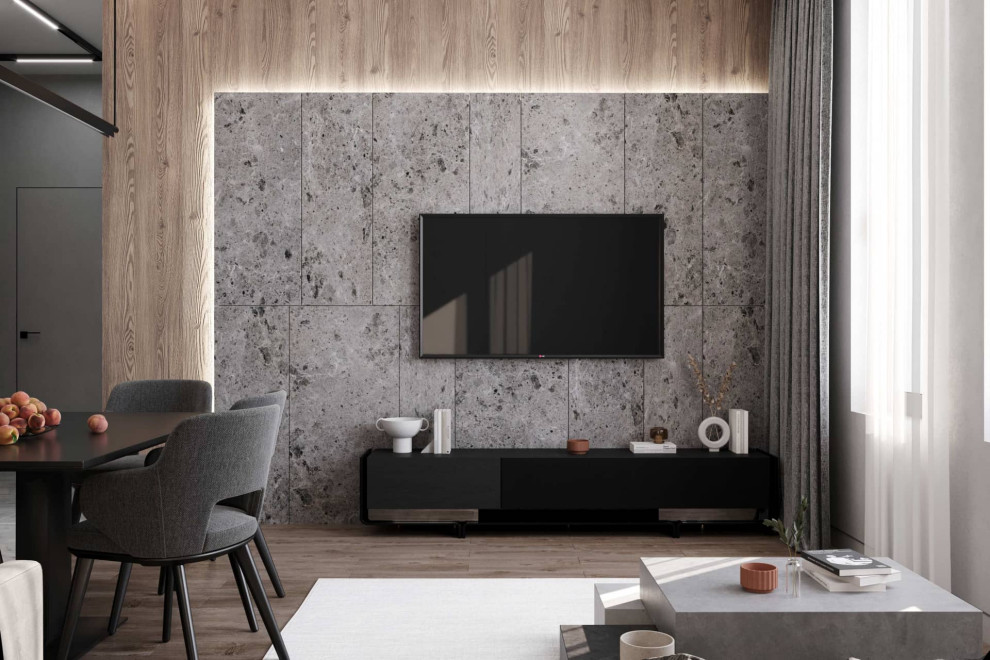 Дизайн и ремонт квартиры в ЖК «Манифест» — Тёплая графика