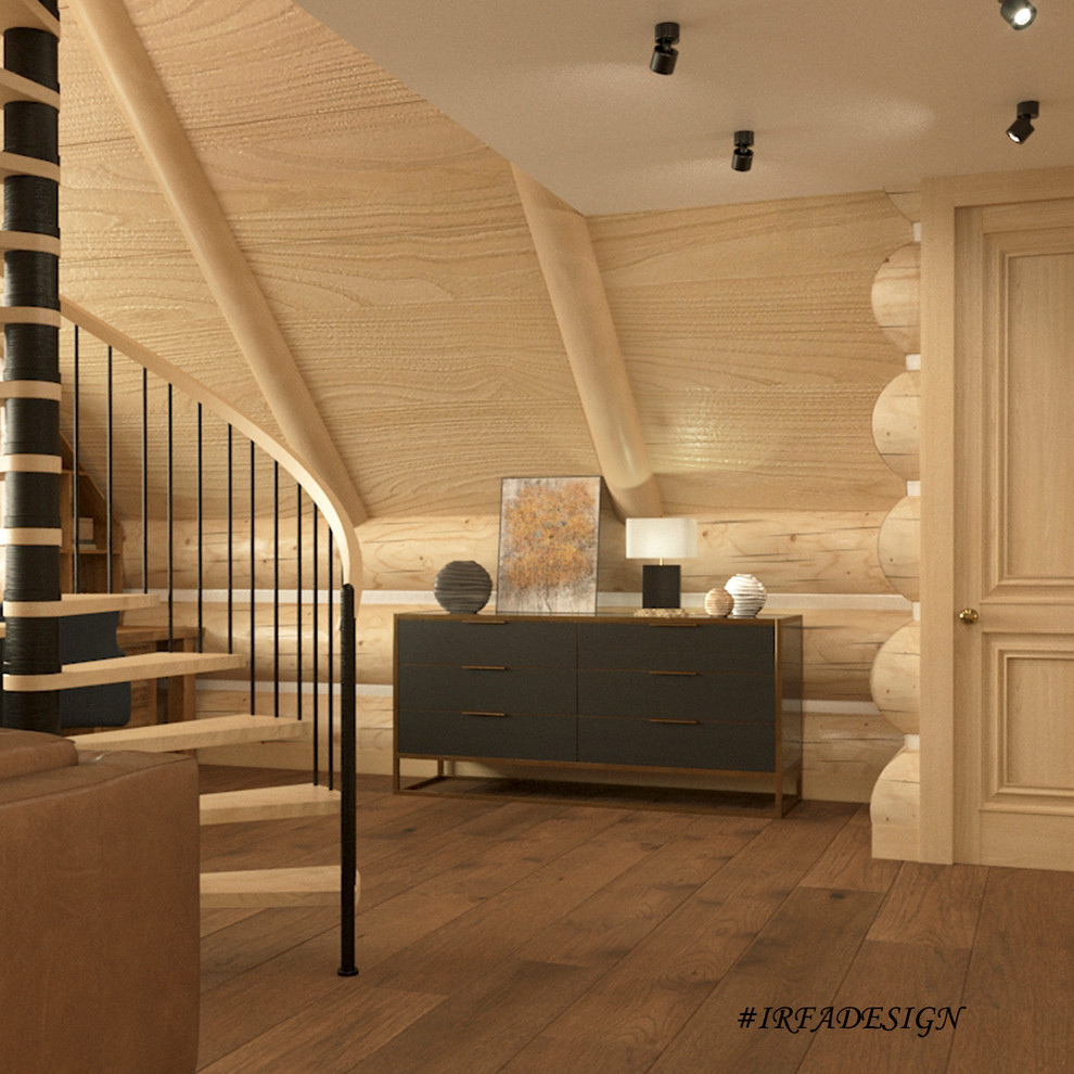 Визуализации в стиле «ШАЛЕ» с элементами скандинавского стиля