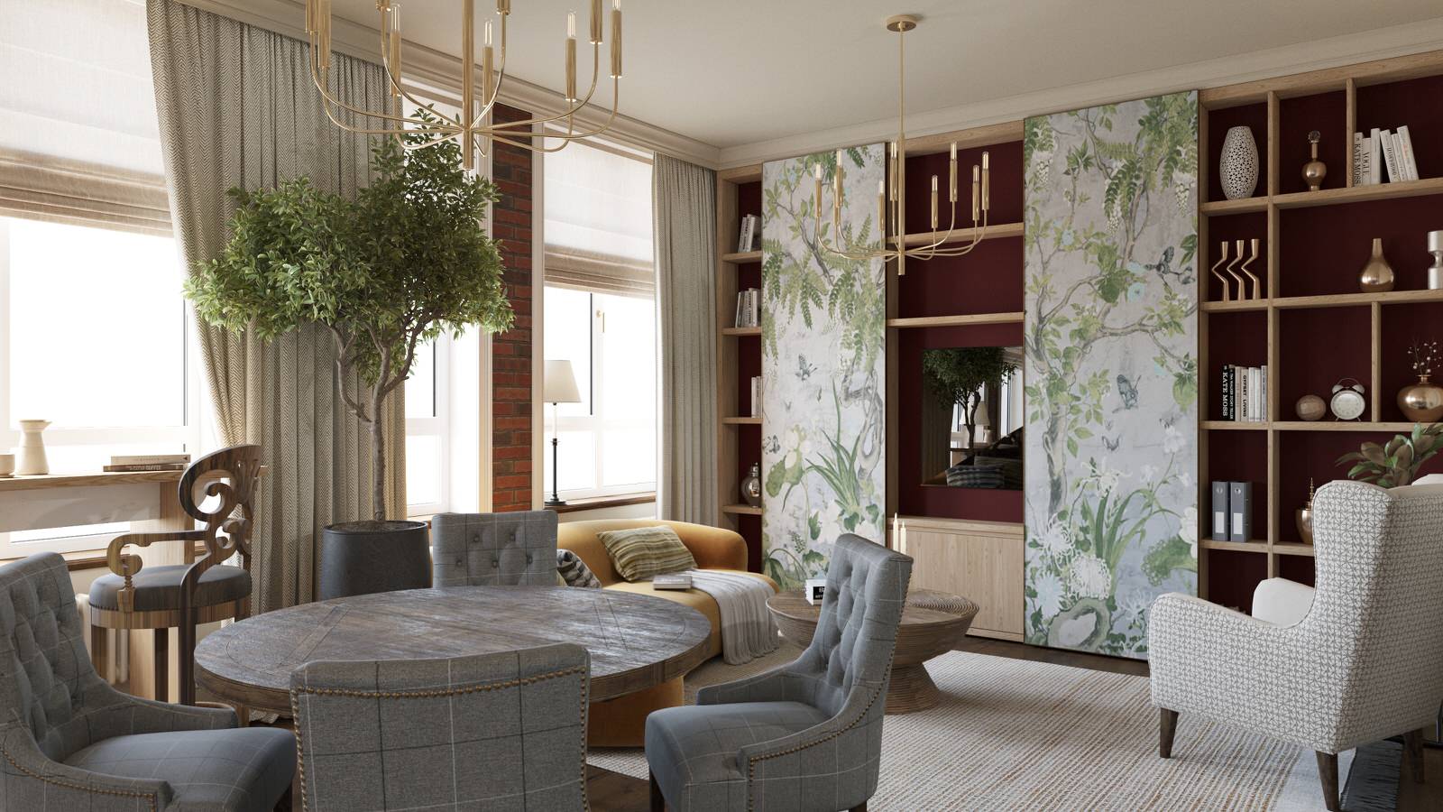 Кухня-гостиная