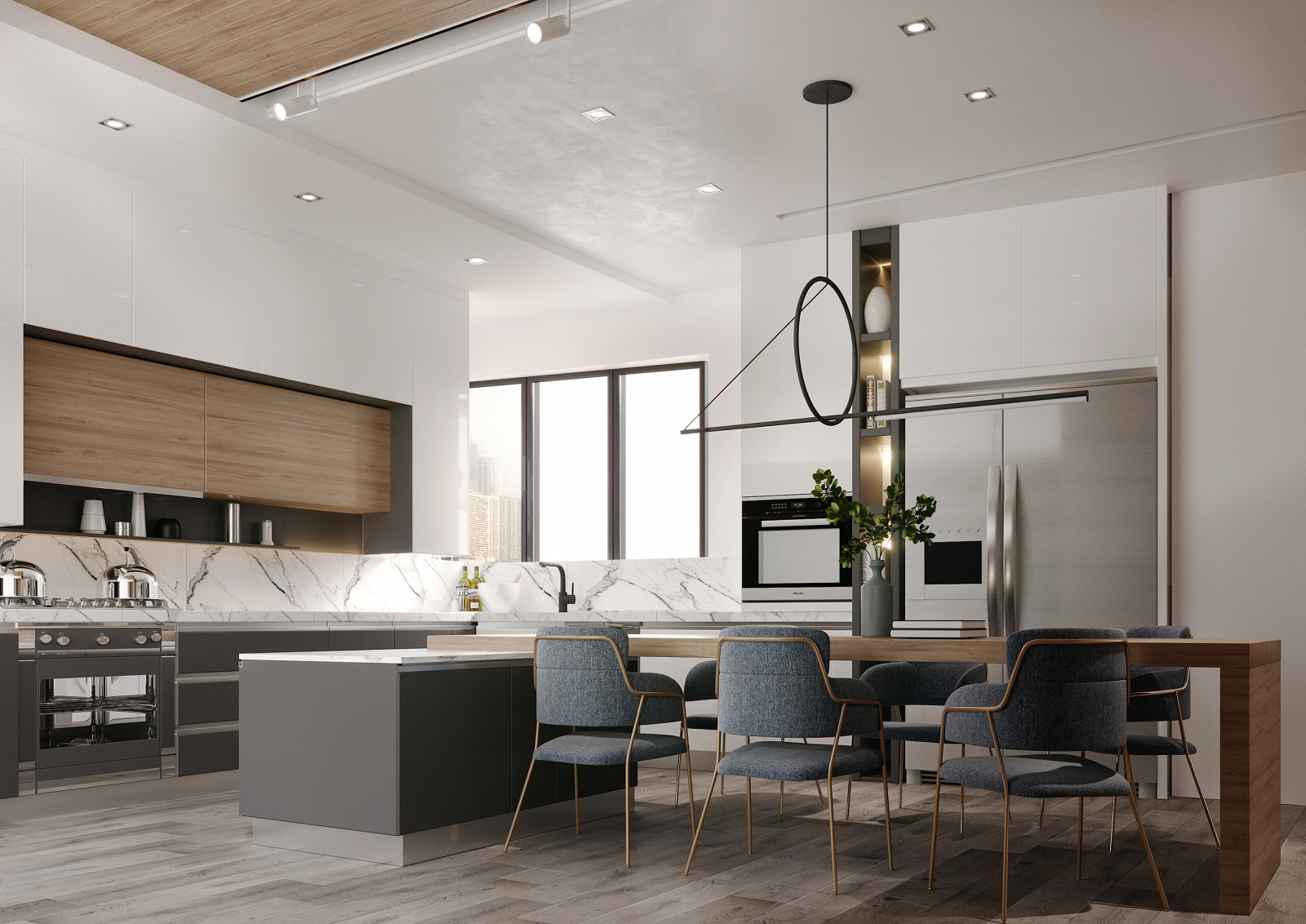 проект квартиры 140 м2