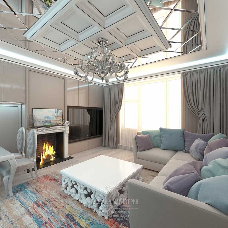 ДИЗАЙН ТАУНХАУСА 100 КВ. М