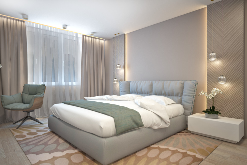 Проект "ONE STORY" 4-комнатная квартира площадью 107,3 м кв