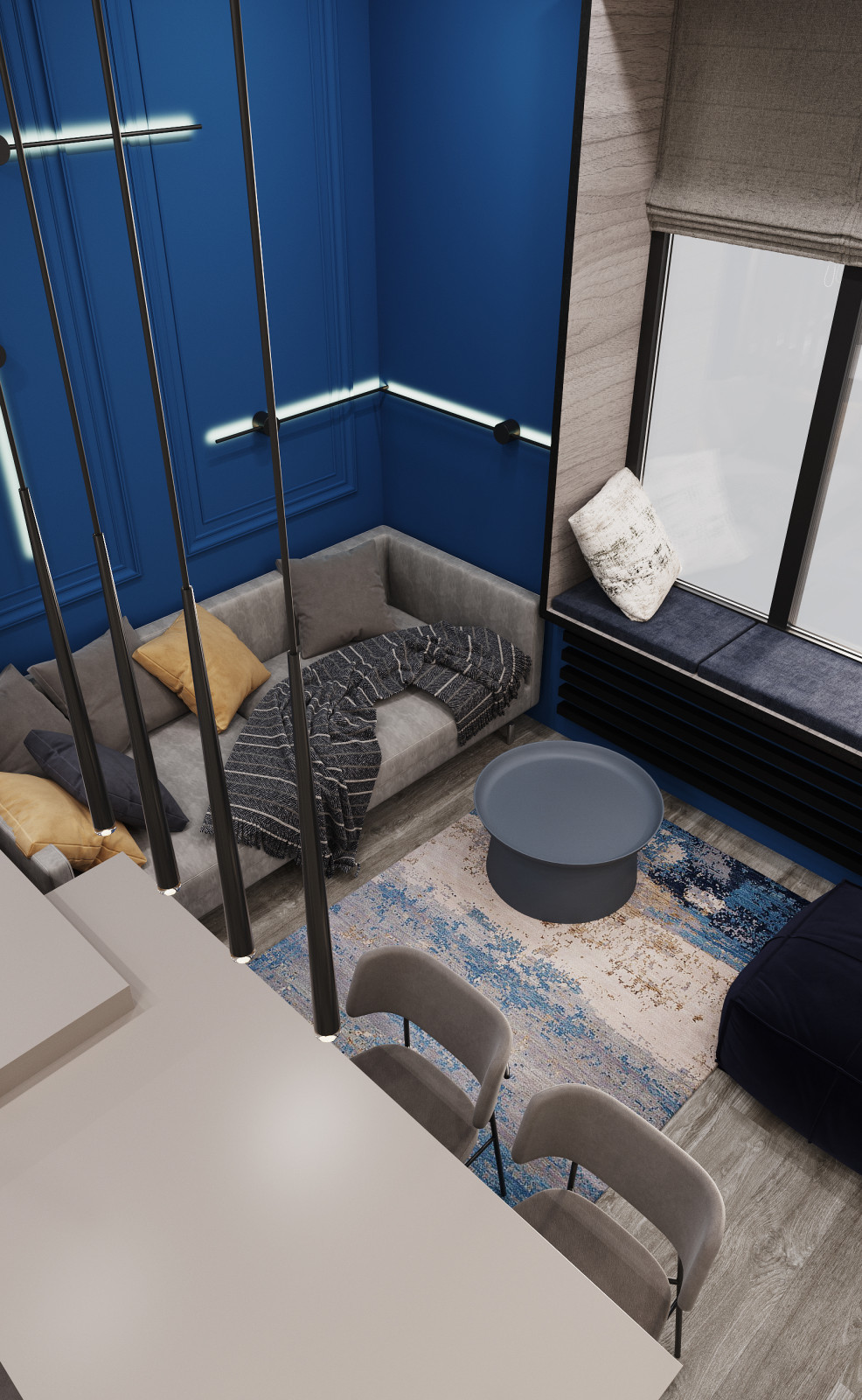 Синий-цвет 2021 года