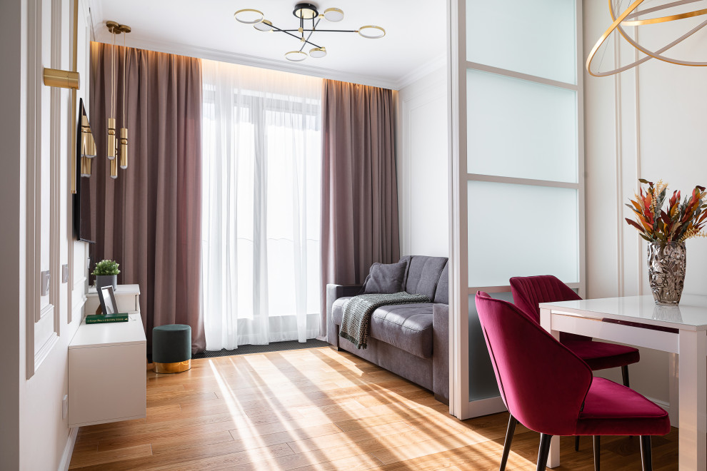 ДИЗАЙН-ПРОЕКТ КВАРТИРЫ В ЖК ПЕТРОВСКИЙ КВАРТАЛ НА ВОДЕ 40 М2