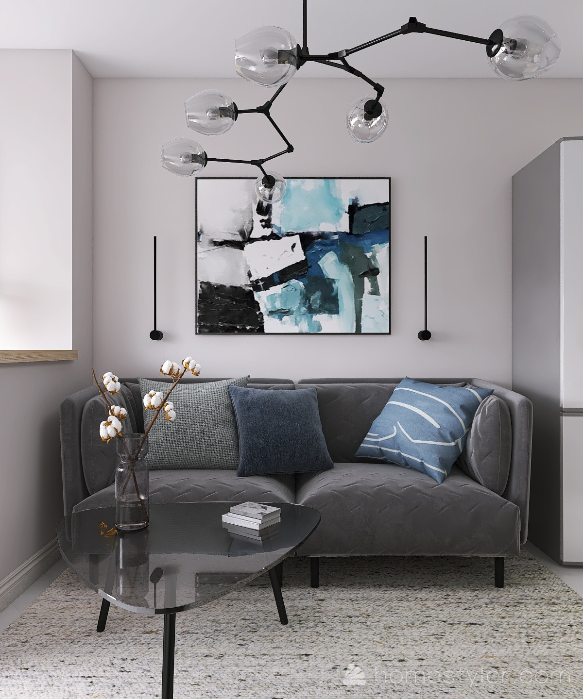 Проект 2-х комнатной квартиры ЖК "Ты и Я"