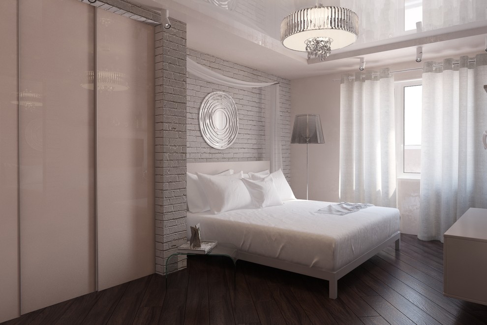 Дизайн двухкомнатной квартиры в стиле хай-тек