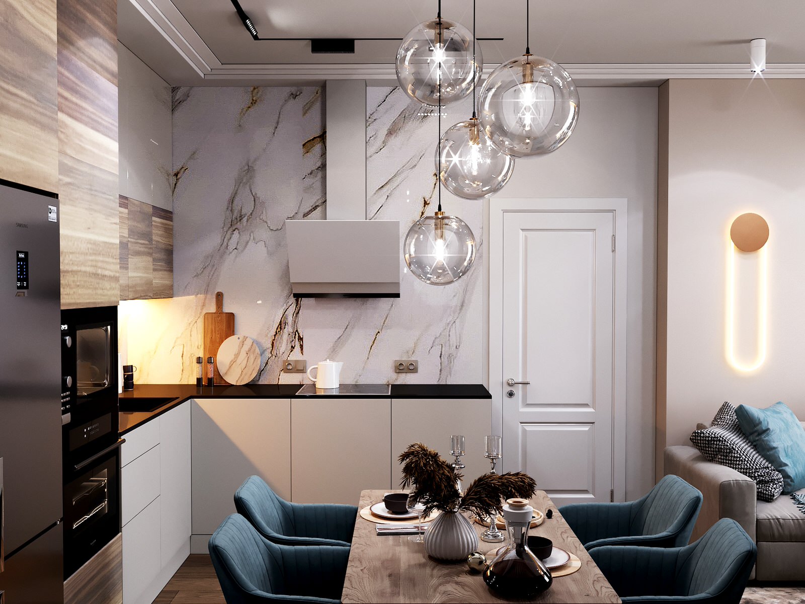 Обложка проекта: ЖК Символ, 3х комнатная квартира в МСК