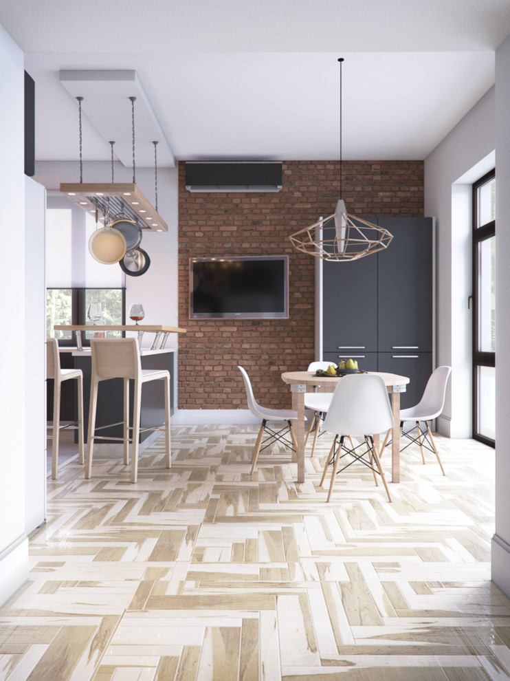 Интерьер в стиле Лофт для молодой семьи