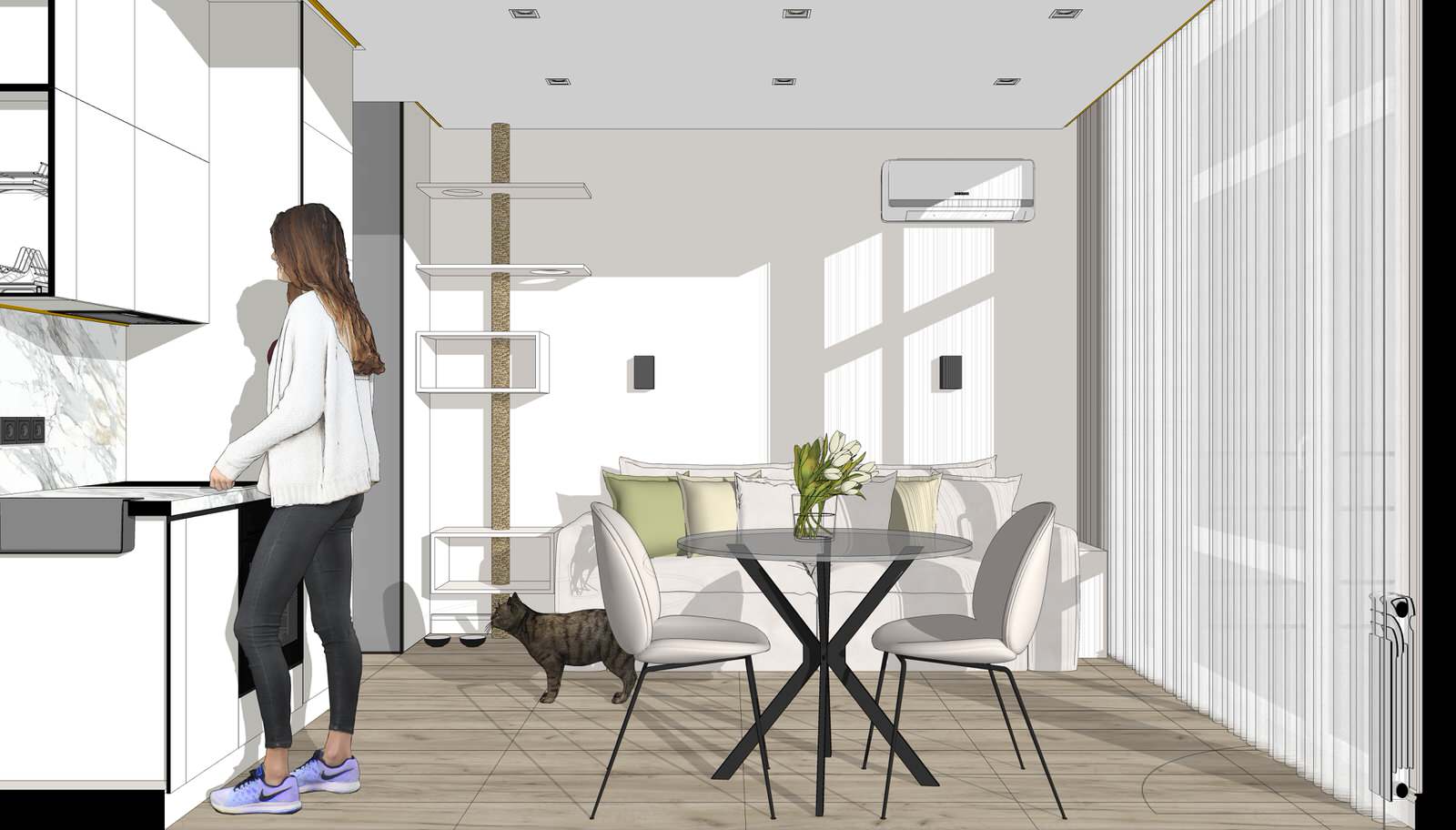 Технический проект/ Если у Вас уже сделан ремонт и частично хотелось бы улучшить