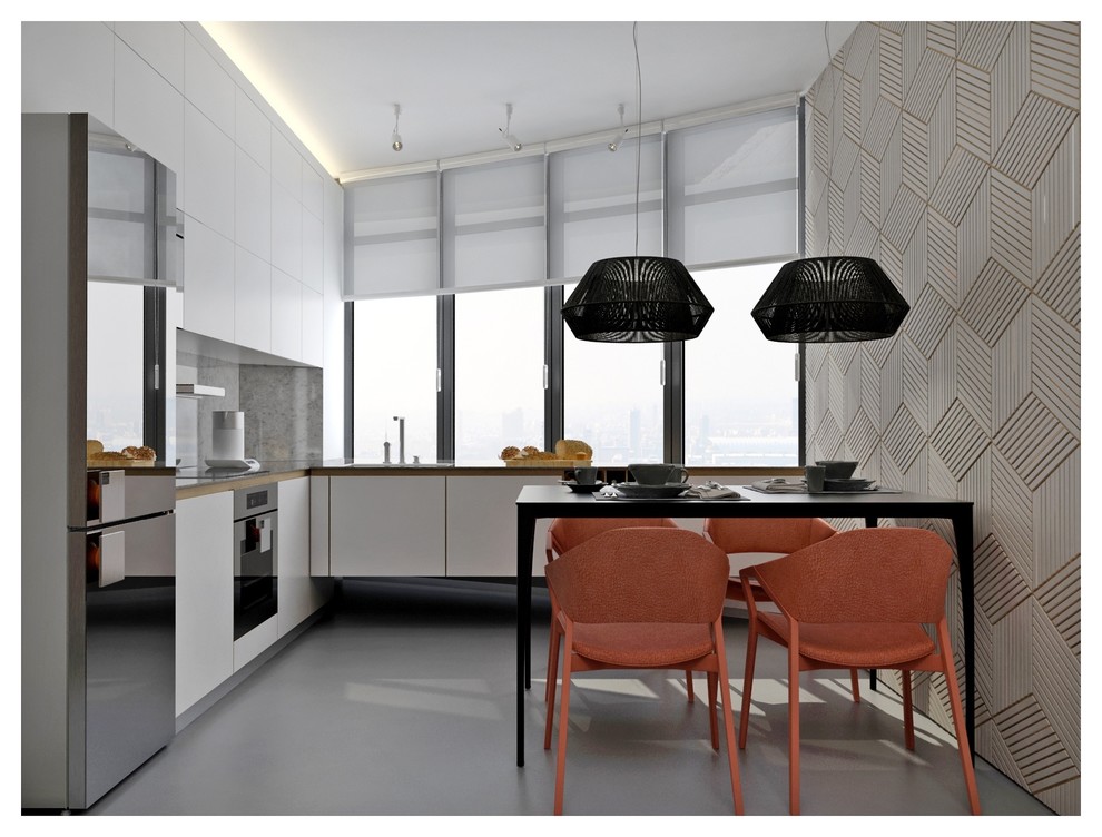 Дизайн-проект перепланировка из 2-х ком. в 3-х ком. в г. Москве