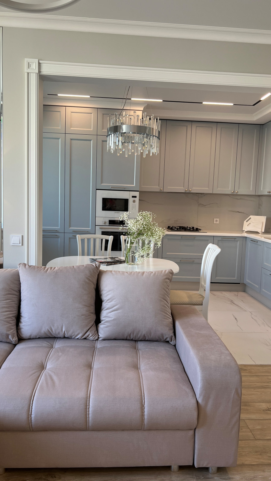 Реализованный дизайн-проект ЖК Суздальская