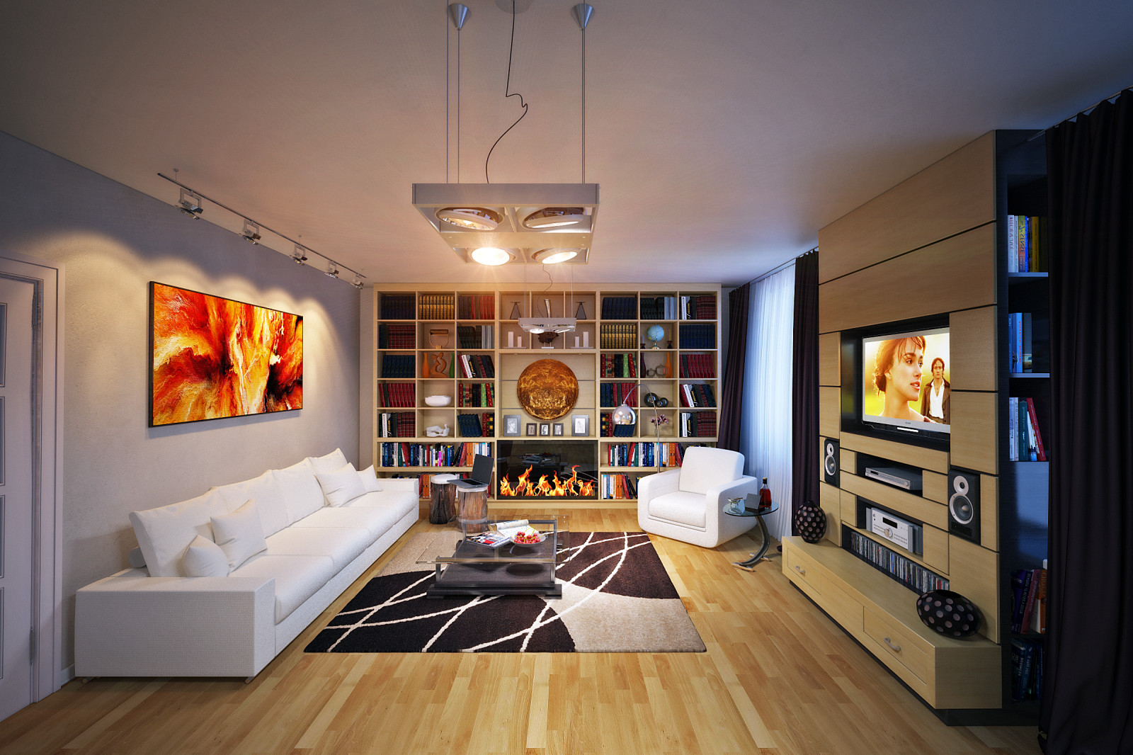 Дизайн квартиры 112 м.кв.