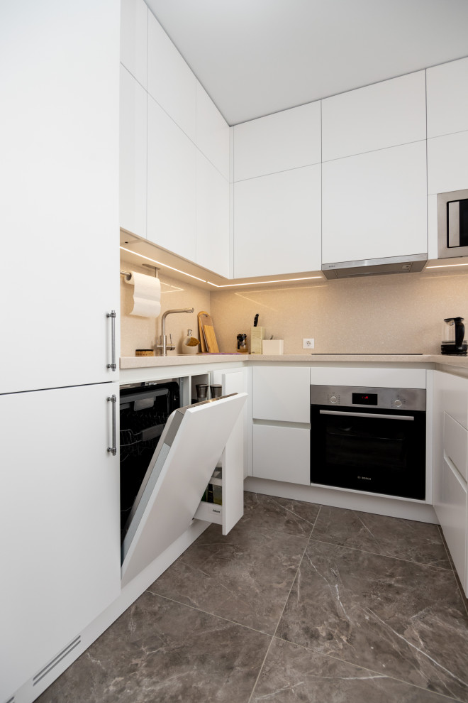 Современная кухня в минималистичном стиле