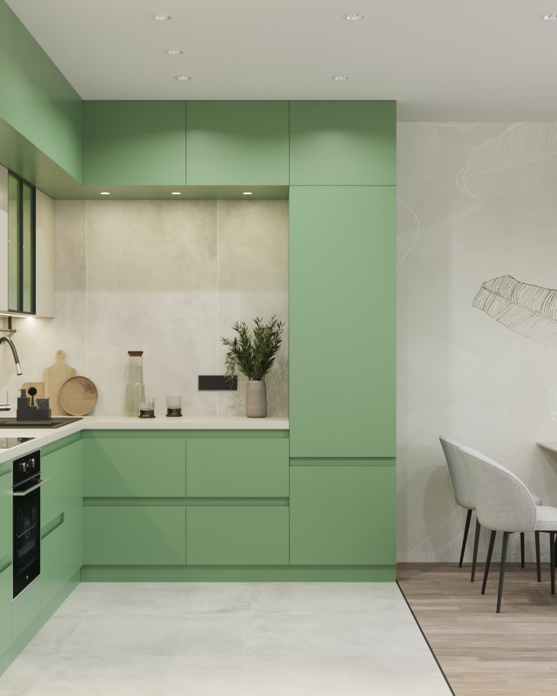 Обложка проекта: Кухня-столовая в г. Абакан