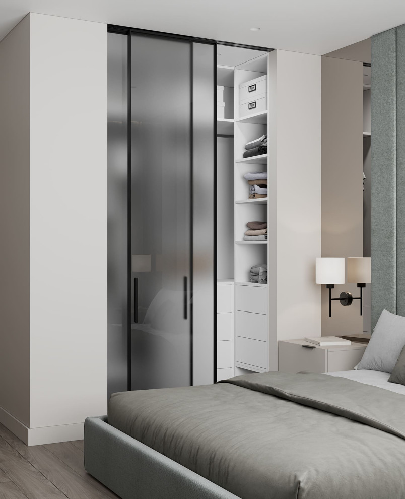 Дизайн-проект квартиры для семейной пары в современном стиле