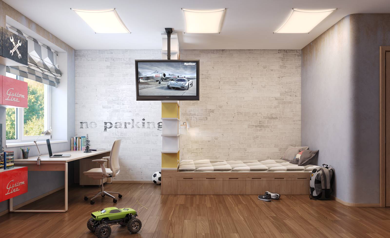 Дом для семьи стремя детьми (780 кв м)