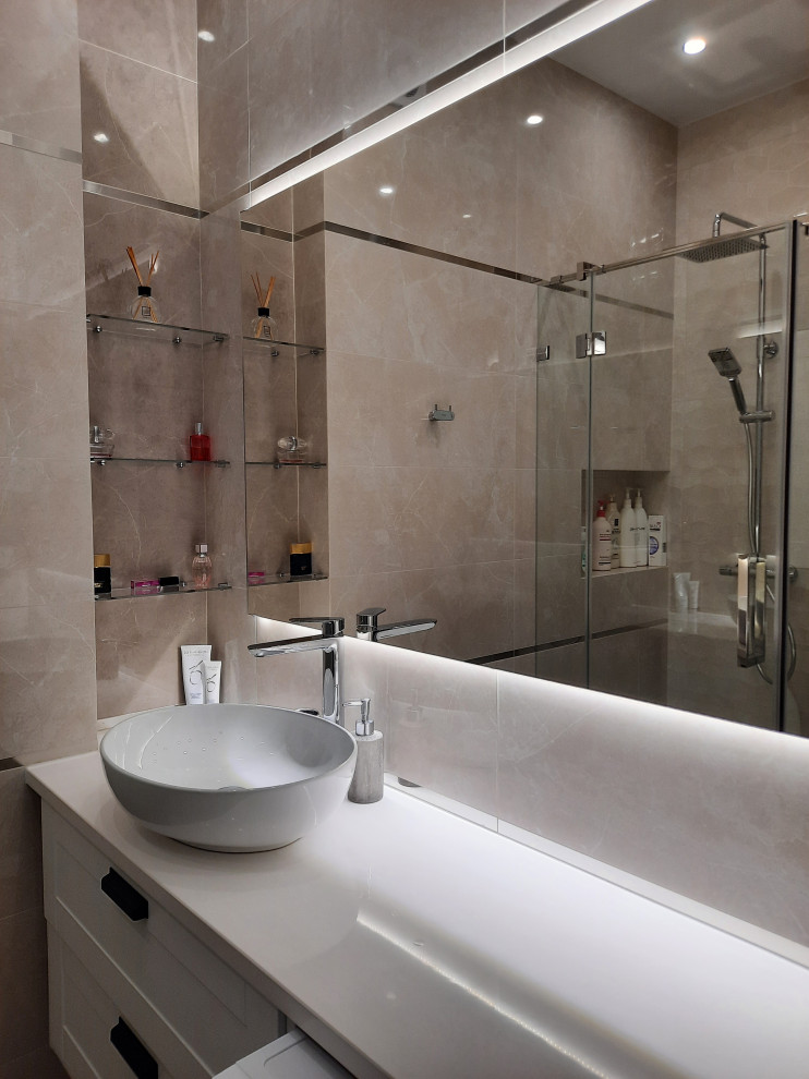 Дизайн-проект квартиры для молодой девушки с сыном в г. Калининграде