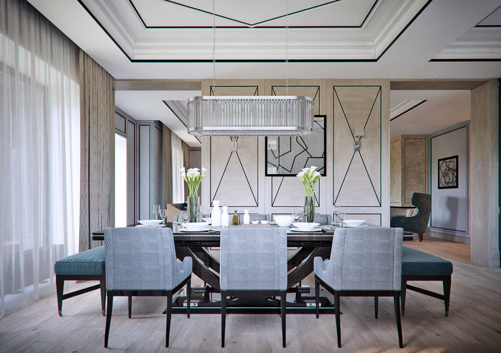 Коттедж в легком арт-деко