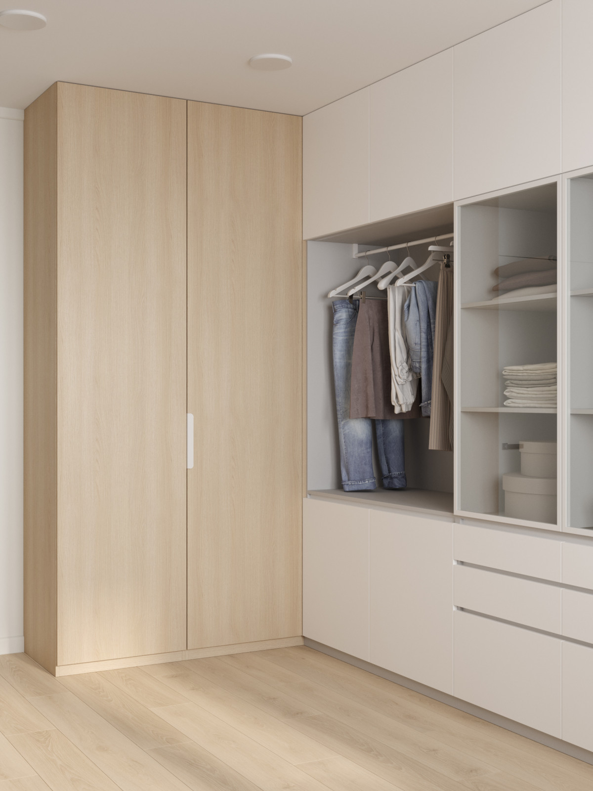 Светлая квартира для косметолога