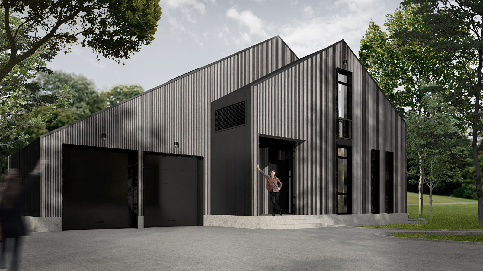 Обложка проекта: Проект загородного дома. Петербург