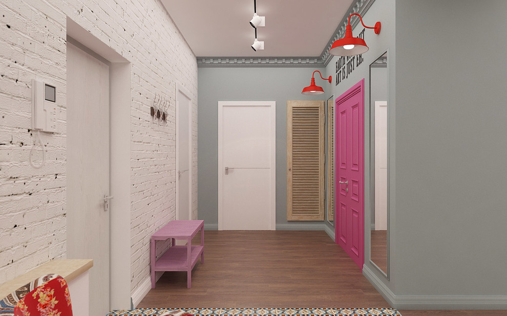 Розовый фламинго