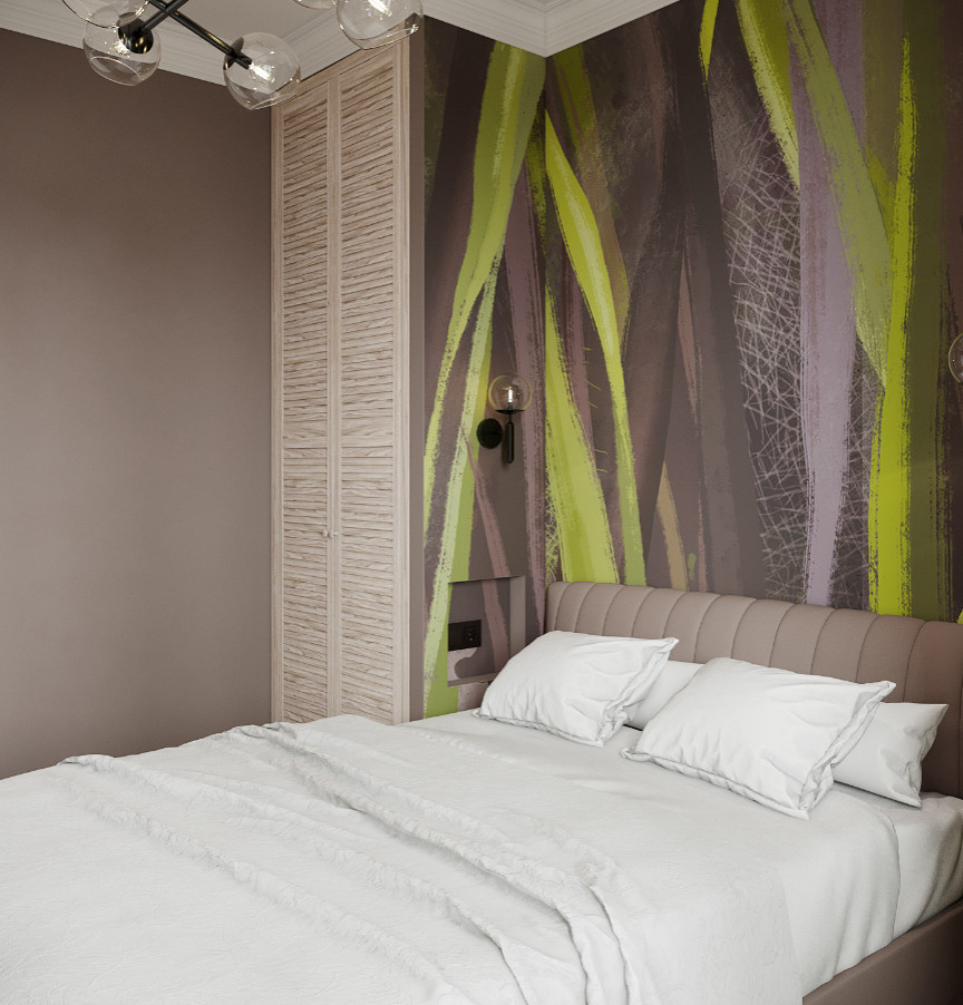 Спальня в проекте "Бизе"