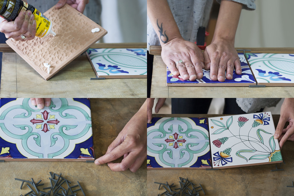 Своими руками: Как выложить стол плиткой