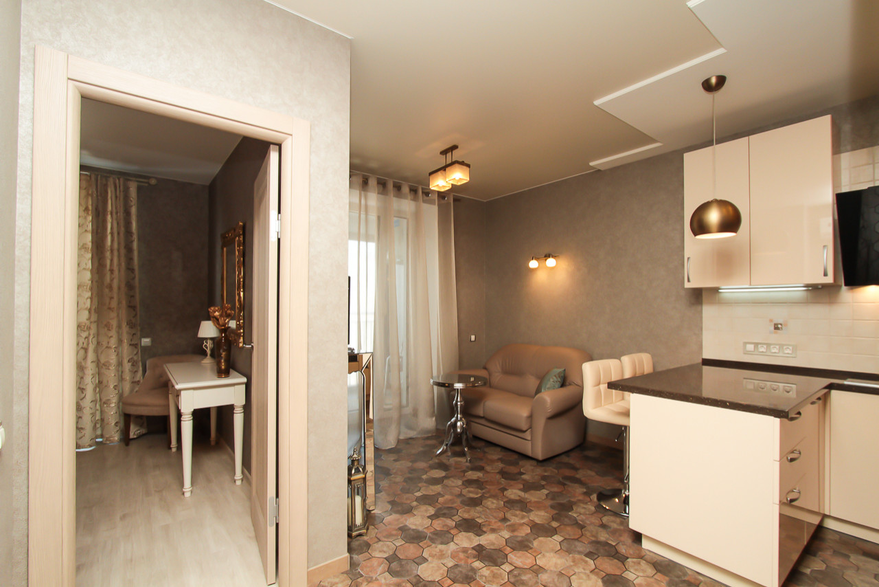 Однокомнатная квартира для молодой девушки 34 кв.м.