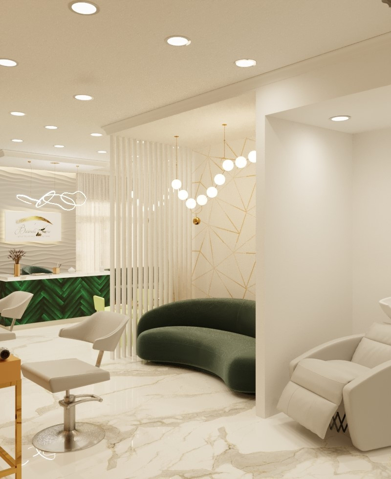 Обложка проекта: Салон красоты в стиле арт-деко