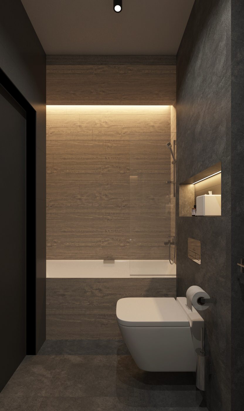 Дизайн-проект 2х-этажной квартиры в Липецке