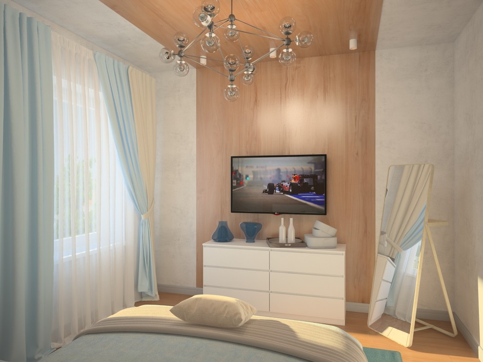 Гостевая спальня в загородном доме