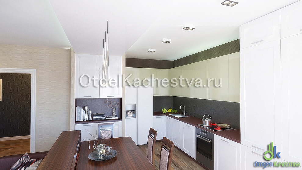 Работаем над проектом (продолжение): дизайн 4-х комнатной квартиры в Петербурге