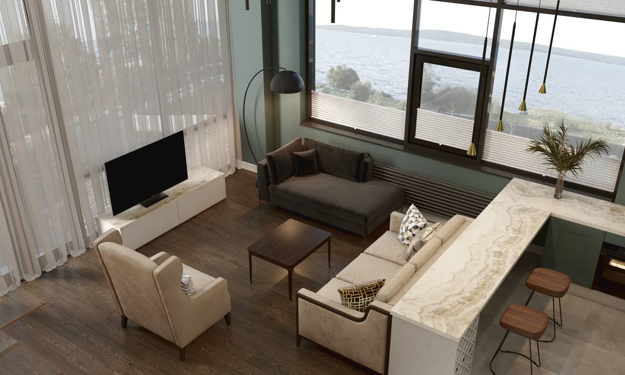 Апартаменты в ЖК Аквамарин