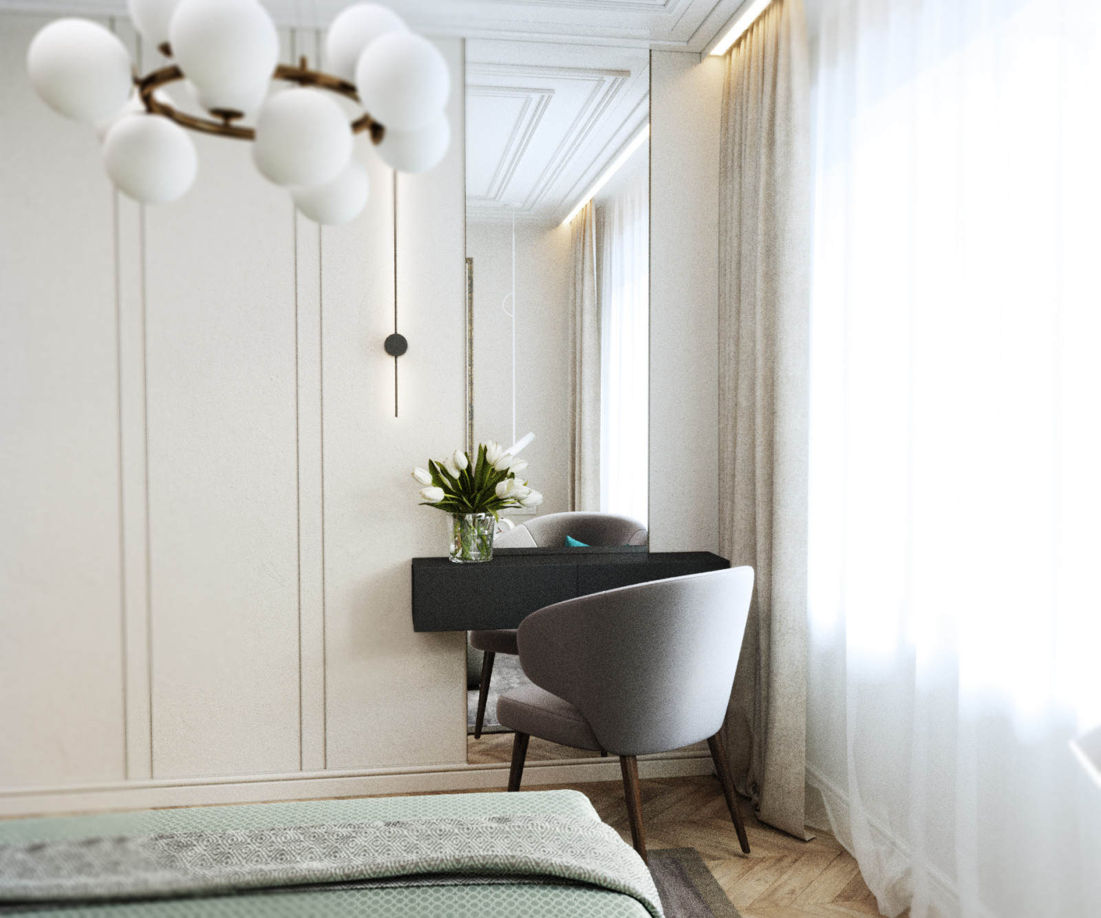 Спальня ЖК Солнечный сквер