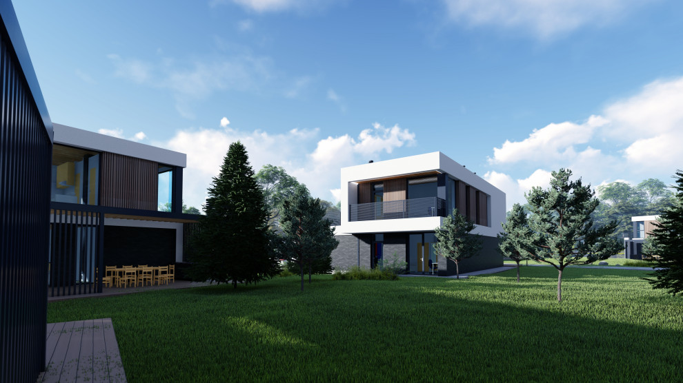 Complex of modern houses Ust-Kachka