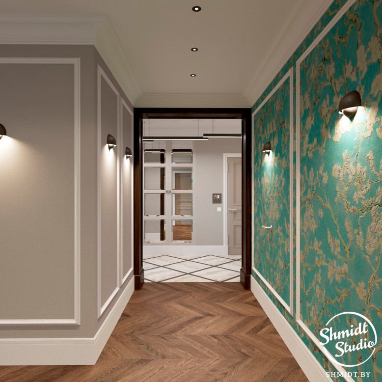 Проект "Яркий" в стиле Ardeco, Минск, 120 м.кв