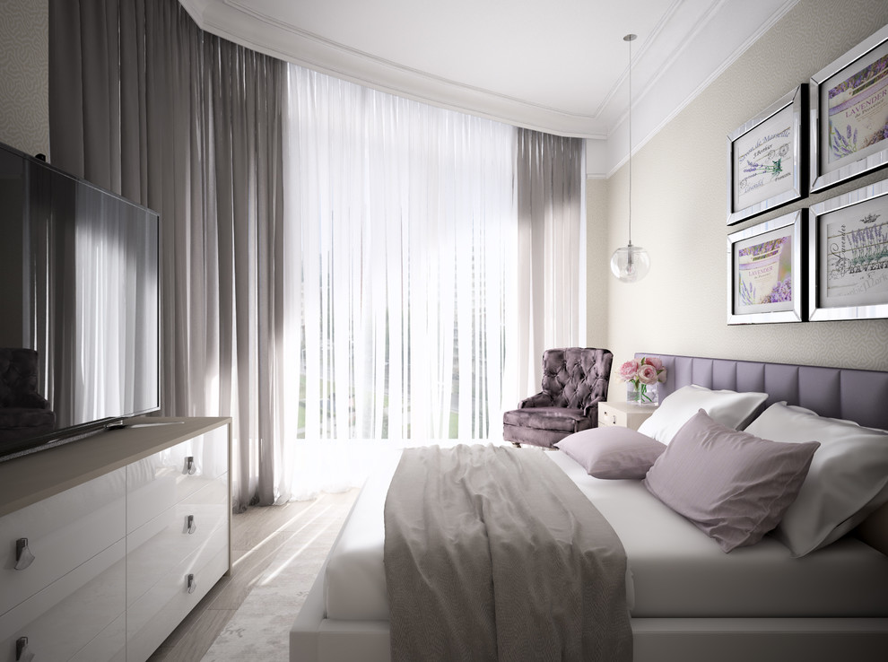 Marsala and Marble Интерьер квартиры для семьи с двумя дочками.