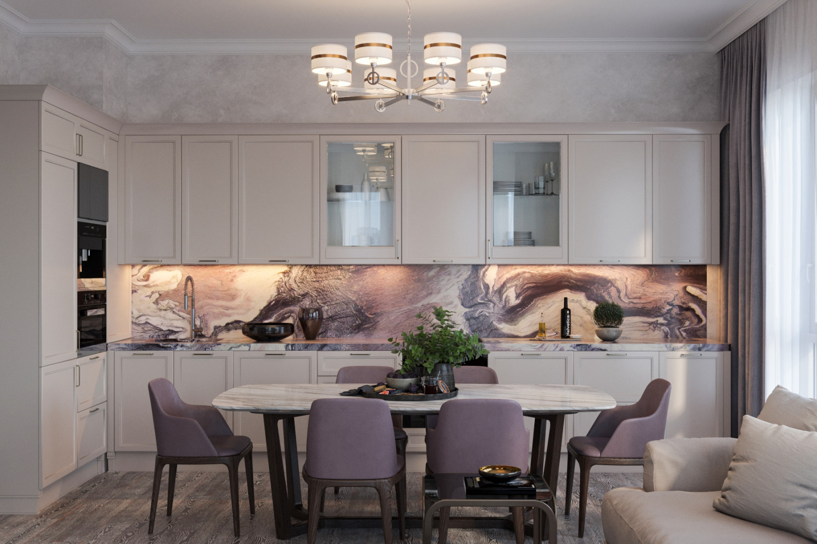 С видом на Яузу в ЖК Резиденции Архитекторов