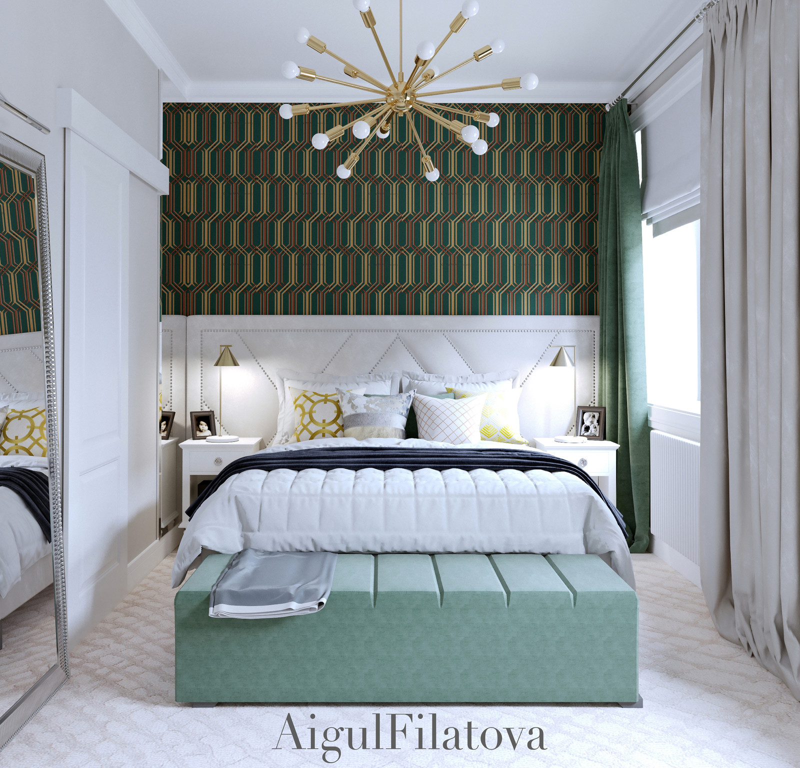 дизайн-проект квартиры ЖК "Эко-парк Дубрава"